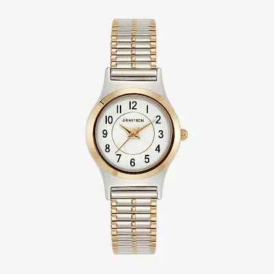 Armitron Womens Two Tone Stainless Steel Expansion Watch 75/5420wttt