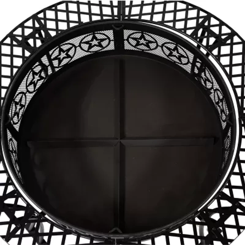 Sunnydaze Collection Portable Weather Resistant Fire Pit
