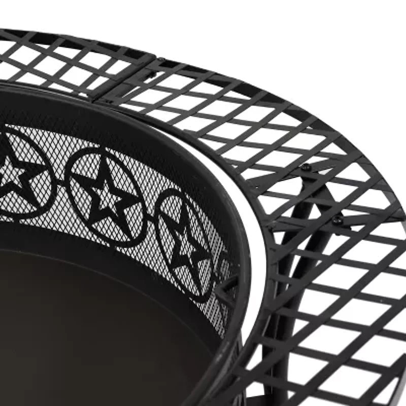 Sunnydaze Collection Portable Weather Resistant Fire Pit