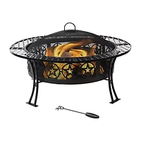 Sunnydaze Collection Portable Weather Resistant Fire Pit