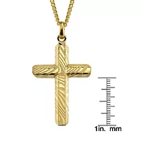 Mens Stainless Steel 24 Inch Pendant Necklace