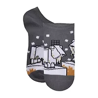 Little & Big Kid Boys Multi-Pack 6 Pair Minecraft No Show Socks