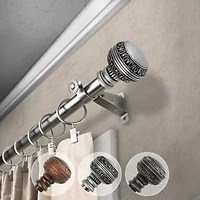 Rod Desyne Ornament 3/4 Adjustable Curtain