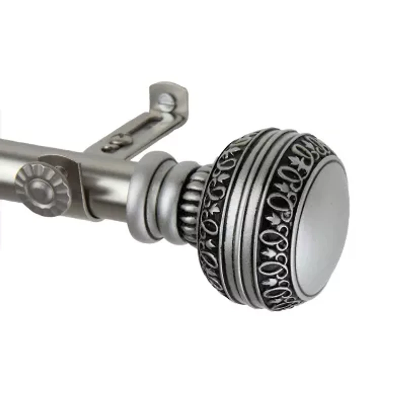 Rod Desyne Ornament 3/4 Adjustable Curtain