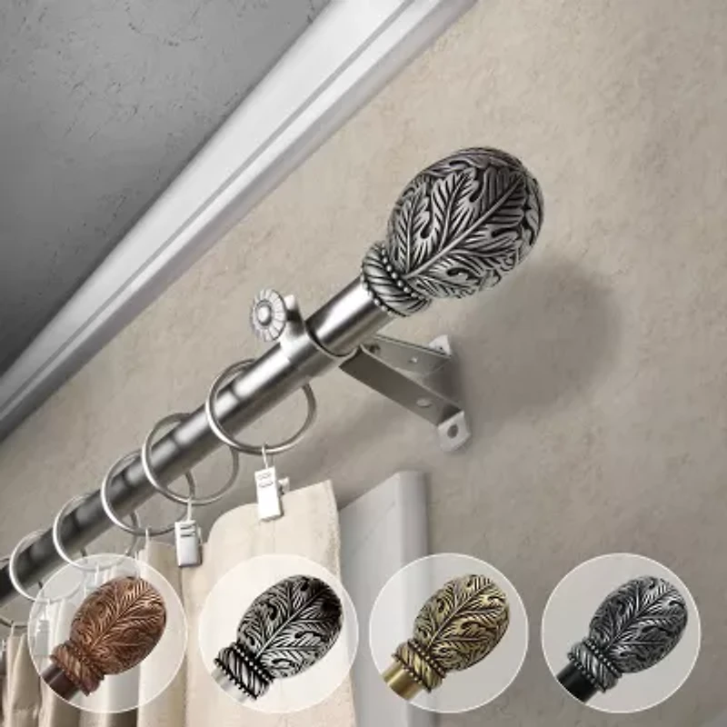 Rod Desyne Forest 3/4 Adjustable Curtain