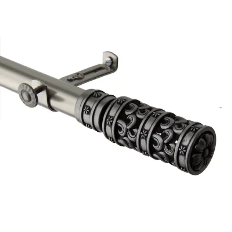 Rod Desyne Whirl 3/4 Adjustable Curtain