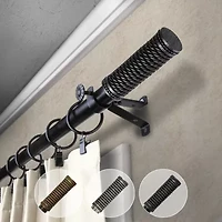 Rod Desyne Threaded 3/4 Adjustable Curtain