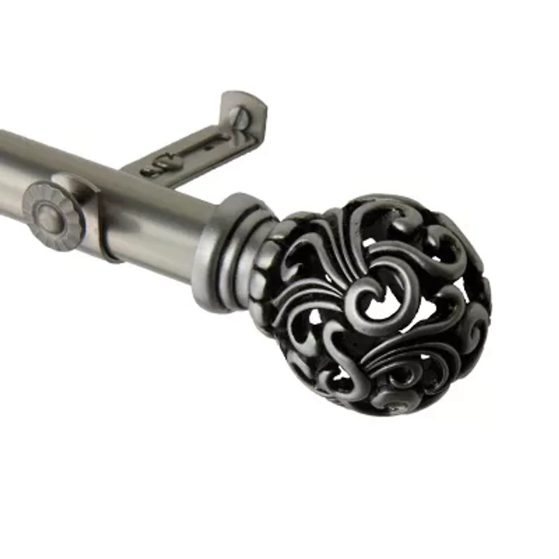 Rod Desyne Adora 3/4 Adjustable Curtain