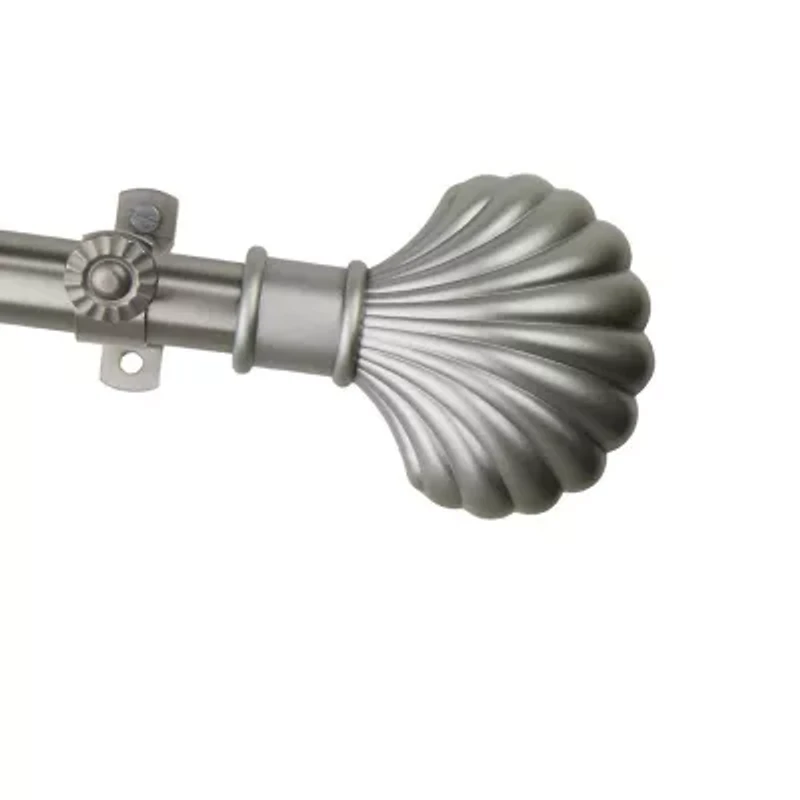 Rod Desyne Scallop 3/4 Adjustable Curtain