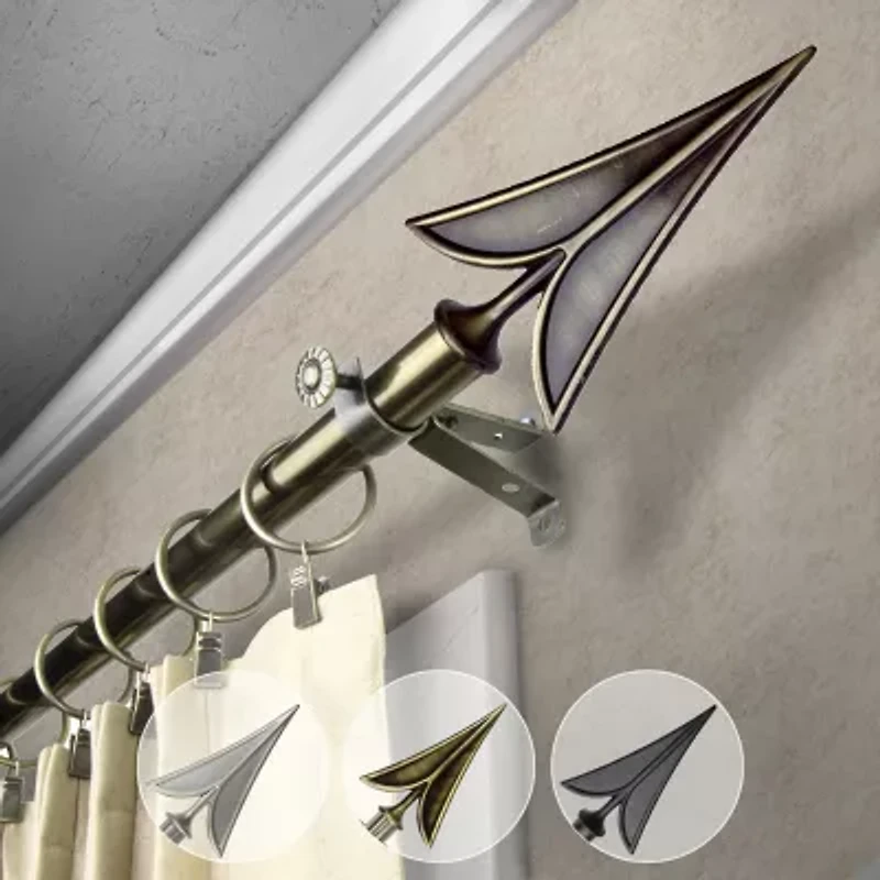 Rod Desyne Alpha 3/4 Adjustable Curtain