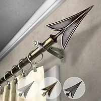 Rod Desyne Alpha 3/4 Adjustable Curtain