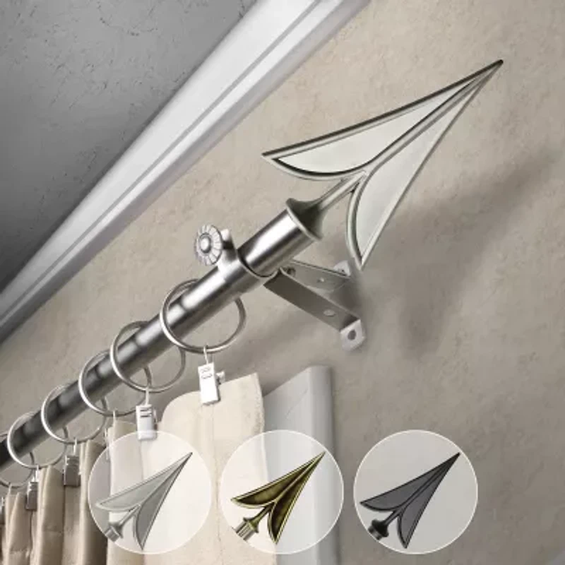 Rod Desyne Alpha 3/4 Adjustable Curtain