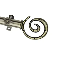Rod Desyne Spiral 3/4 Adjustable Curtain