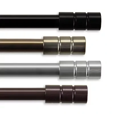 Rod Desyne Theo 3/4 Adjustable Curtain