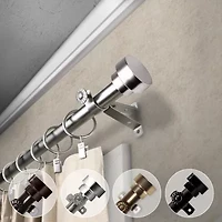 Rod Desyne Topper 3/4 Adjustable Curtain