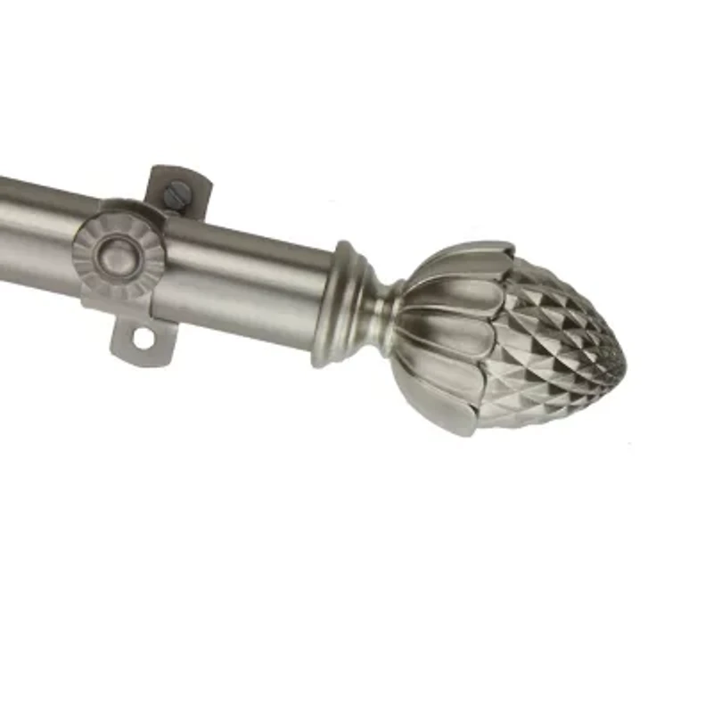 Rod Desyne Acorn 3/4 Adjustable Curtain