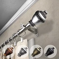 Rod Desyne Amelie 3/4 Adjustable Curtain
