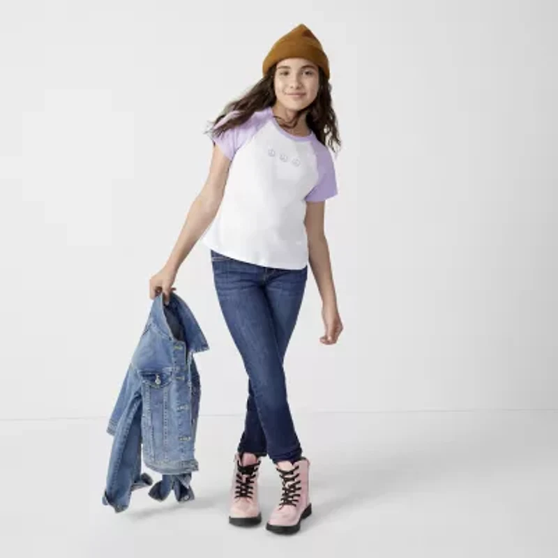 Thereabouts Superflex Little & Big Kid Girls Adjustable Waist Stretch Fabric Skinny Fit Denim Jean