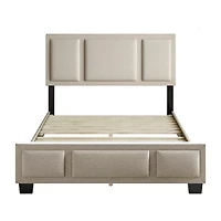 Triiptych Upholstered Platform Bed