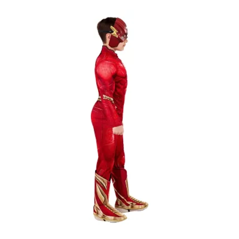 Little & Big Kid Boys Deluxe DC Comics The Flash 2-pc. Costume