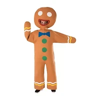 Unisex Adult Gingerbread Man 2-pc. Costume