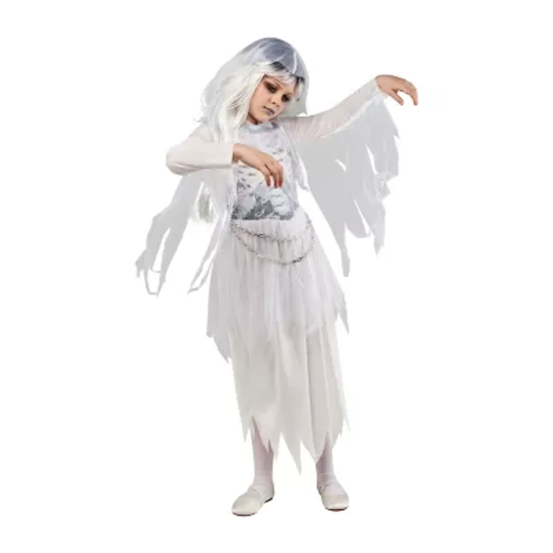 Little & Big Kid Girls Ghostly Girl Costume