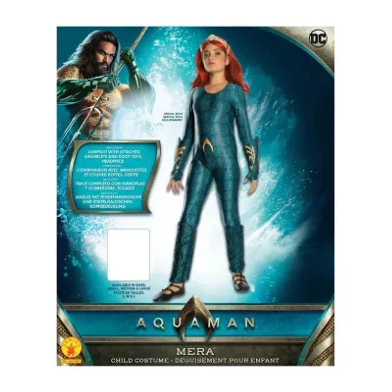 Little & Big Kid Girls Aquaman Mera 2-pc. Costume