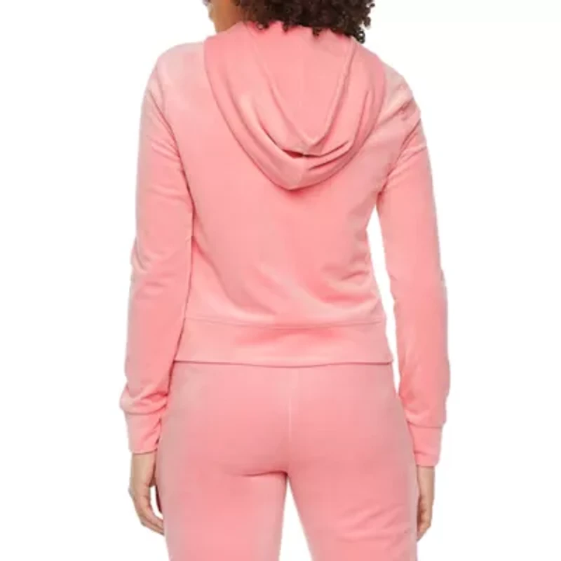 Juicy By Couture Womens Juniors Midweight Track Jacket