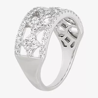 (Si1-Si2/ H-I) Womens 1 CT. T.W. Lab Grown White Diamond 10K Gold Band