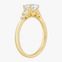 (H-I / Si1-Si2) Womens 1 1/4 CT. T.W. Lab Grown White Diamond 10K Gold Round Band