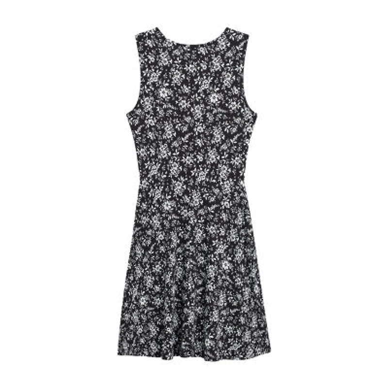 Knit Works Little & Big Kid Girls Midi Floral Dress Set