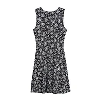Knit Works Little & Big Kid Girls Midi Floral Dress Set