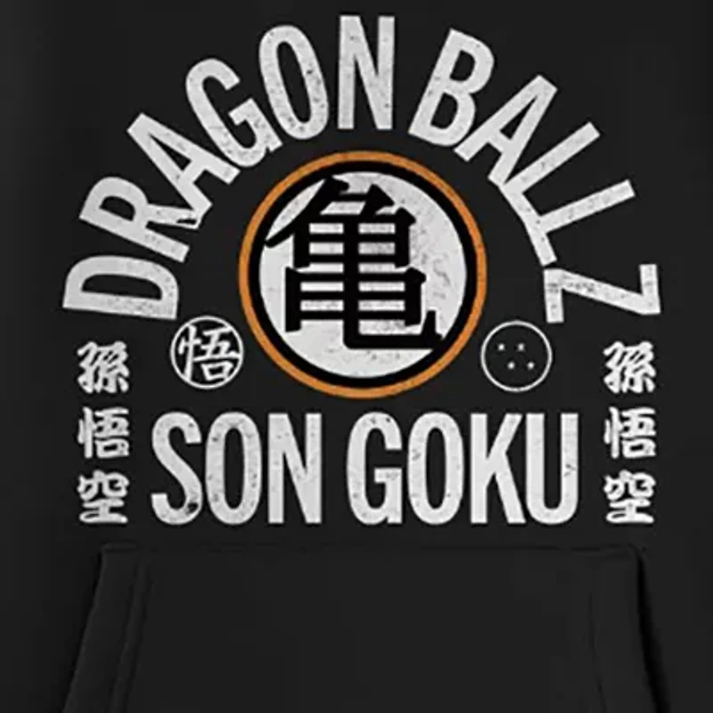 Little & Big Kid Boys Long Sleeve Dragon Ball Z Fleece Hoodie