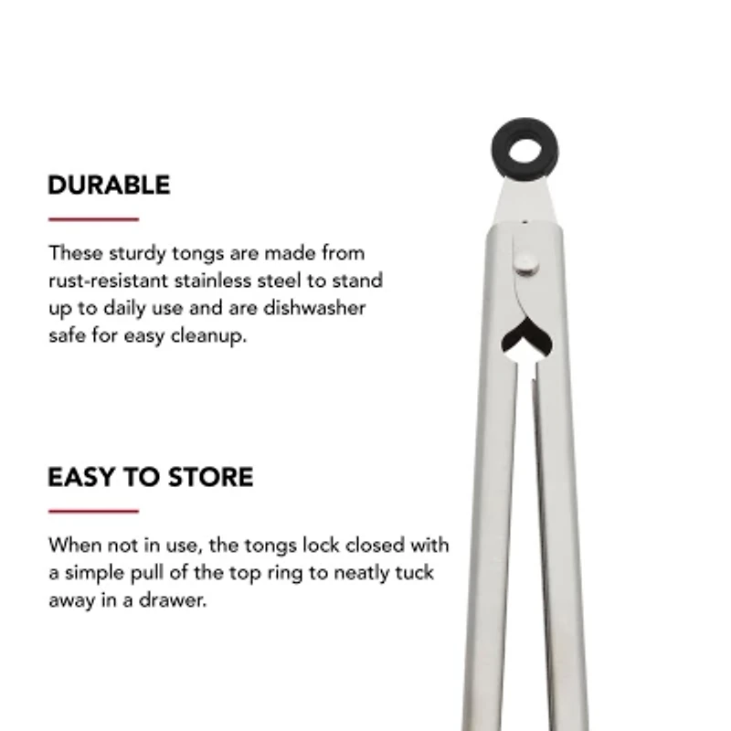 KitchenAid Stainless Steel Gourmet Tongs