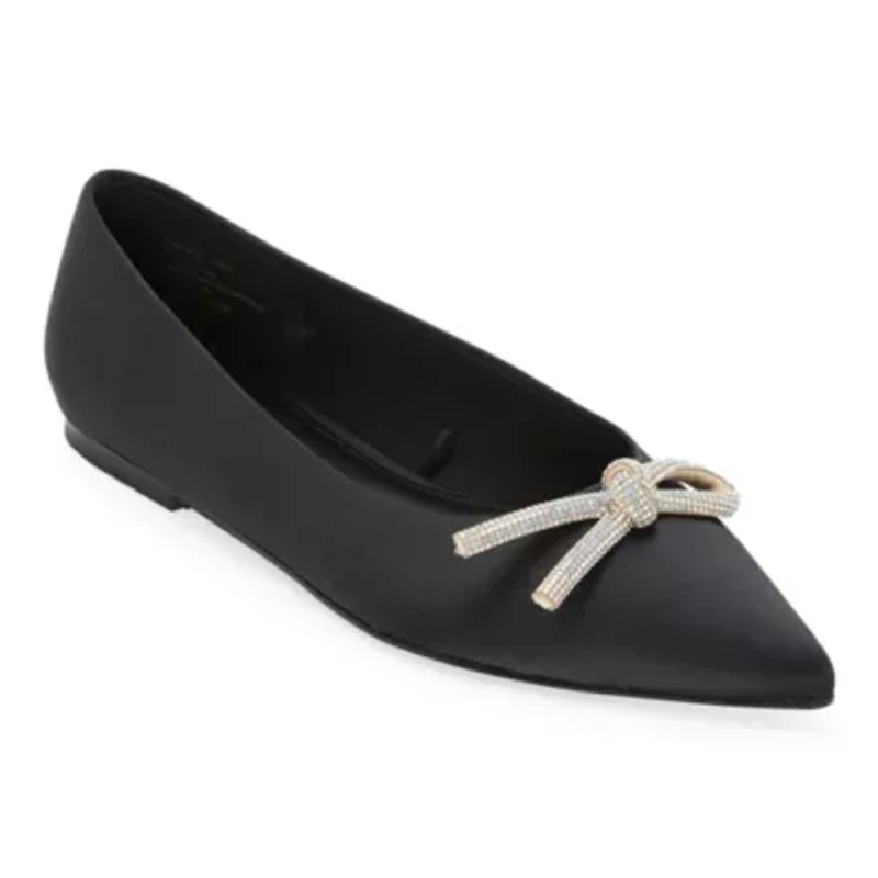 Worthington Ferrer Womens Pointed Closed Toe Ballet Flats