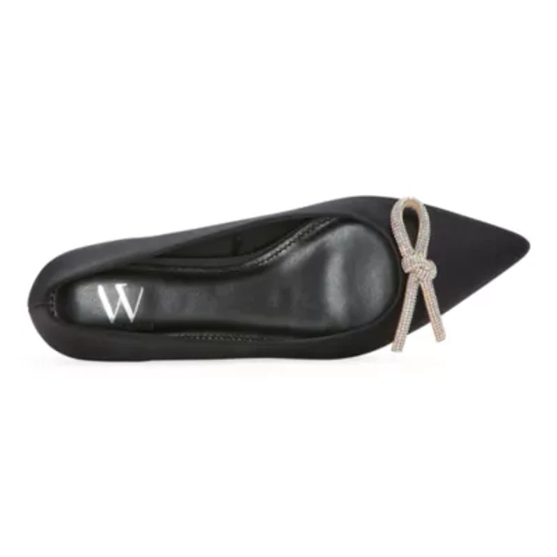 Worthington Ferrer Womens Pointed Closed Toe Ballet Flats