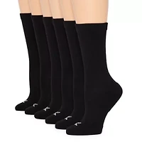 Xersion Essential Performance Womens 6 Pair Crew Socks