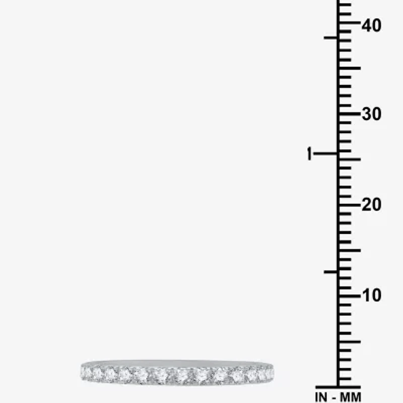 (H-I / I1) Womens 2 CT. T.W. Lab Grown White Diamond 10K Gold Cushion Side Stone Halo Bridal Set