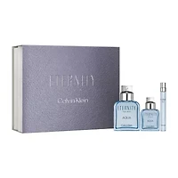 Calvin Klein Eternity For Men Aqua Eau De Toilette 3-Pc Gift Set ($185 Value)