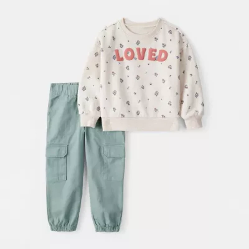 Carter's Toddler Girls 2-pc. Pant Set