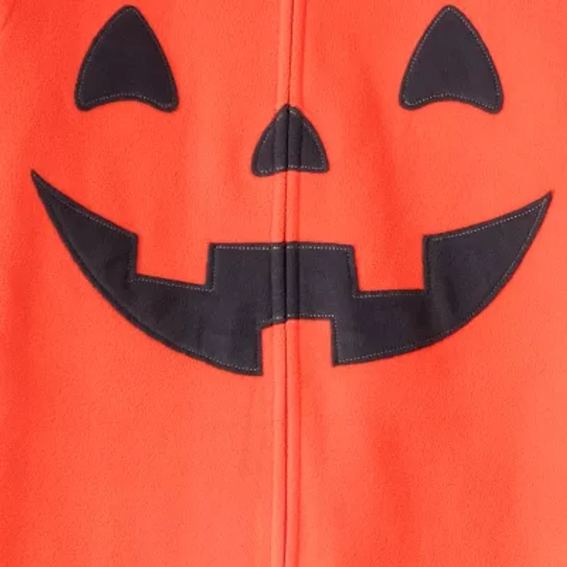 Carter's Halloween Little & Big Kid Unisex Fleece Hooded Long Sleeve One Piece Pajama