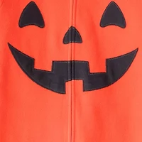 Carter's Halloween Little & Big Kid Unisex Fleece Hooded Long Sleeve One Piece Pajama