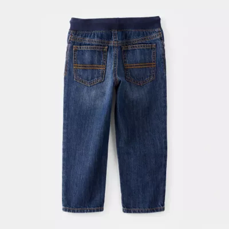 Carter's Toddler Boys Straight Regular Fit Pull-On Pant