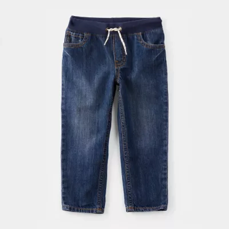 Carter's Toddler Boys Straight Regular Fit Pull-On Pant