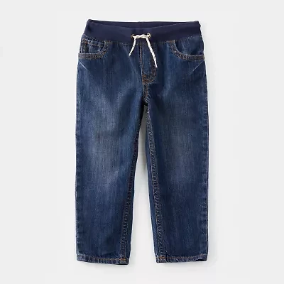 Carter's Toddler Boys Straight Regular Fit Pull-On Pant