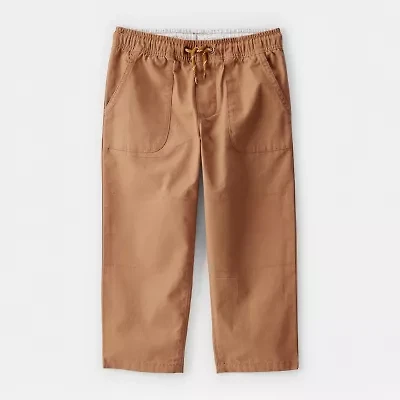 Carter's Toddler Boys Straight Regular Fit Pull-On Pant