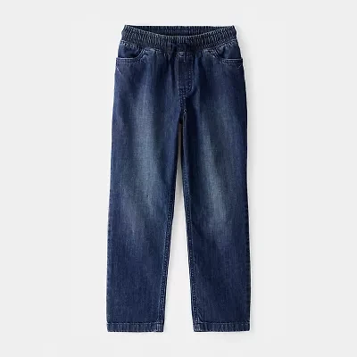 Carter's Little & Big Kid Boys Straight Regular Fit Pull-On Pant