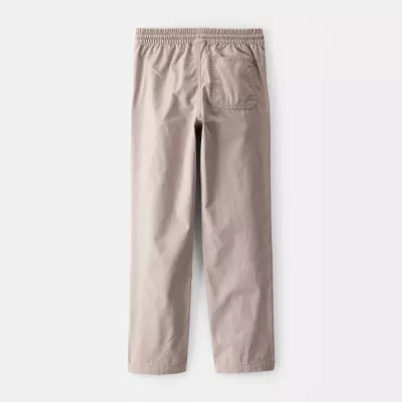 Carter's Little & Big Kid Boys Straight Regular Fit Pull-On Pant