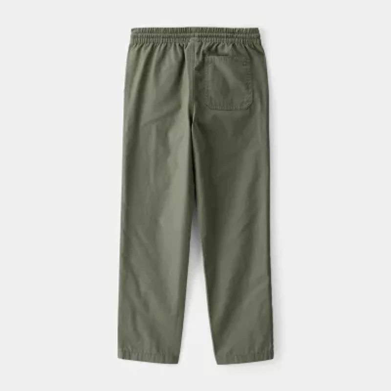 Carter's Little & Big Kid Boys Straight Regular Fit Pull-On Pant