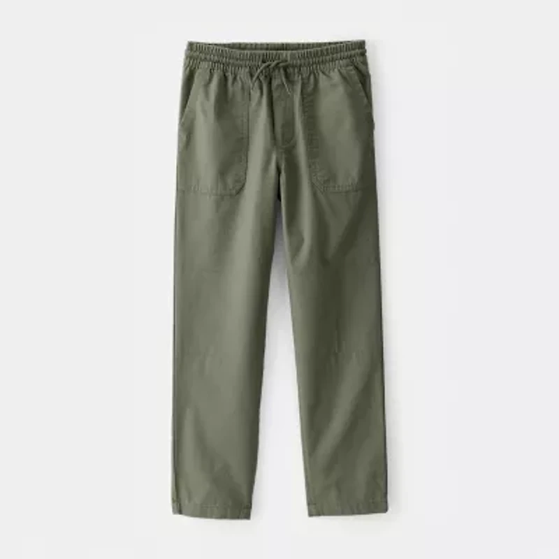 Carter's Little & Big Kid Boys Straight Regular Fit Pull-On Pant